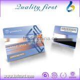 CR80 PVC Laser Card for Business 1k Bytes RFID Card With Magnetic Stripe