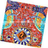 Lady's Fashion Square Print 2012 Silk Hijab thumbnail-1