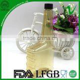High Quality Clear Popular Square Plastic Bottle 500ml for Fuel Oil Packaging thumbnail-5