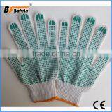 BSSAFETY Cheap Work Pvc Dotted Cotton Hand Gloves thumbnail-2