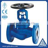 Din Standard Bellow Sealed Cast Steel Stop Valve