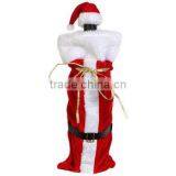 Hot Sell New Red Christmas Wine Bottle Cover