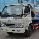 DFAC Mini Sealed Dump Refuse Truck for Sale thumbnail-1