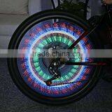 Bike Lights 32 LED Cycling Bicycle Bike Wheel Signal Tire Spoke Light For Ciclismo 32 Changes New Luces Led Bicicleta thumbnail-2