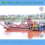100t Small Self-unloading River Sand Barge Boat