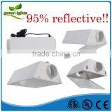 Large Grow Tent Air Cooled 6 Inch Glass Lighting Reflector. thumbnail-1