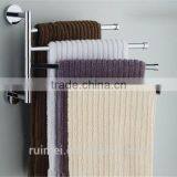 Stainless Steel Wall With Folding Towel Rack thumbnail-5