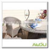 Audu Houston Patio Outdoor Garden Rattan Dining Set thumbnail-2