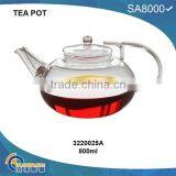 TP025A(800ML),heat Resistant Glass Teapot thumbnail-1