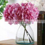 Home & Wedding Table Decoration Silk Hydrangea Artificial Flowers for Sale thumbnail-3
