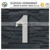 2D Stainless Steel Letter Sign, House Number thumbnail-2