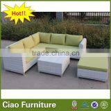 White Color Garden Sofa Set Garden Line Patio Furniture thumbnail-2