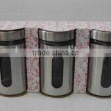 High Quality 3pcs Semilucent Glass Spice Bottle With Display Box thumbnail-1