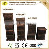 Shabby Chic Custom Handmade Wooden Cabinets With Drawers thumbnail-1