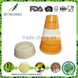 Green Technology Ecological Natural Bamboo Fiber Pet Bowl