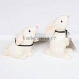 Custom Resin Bunny Figurine Christmas Ornament thumbnail-3