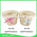 Wholesale Cheap Handmade Natural Decorated Easter Baskets thumbnail-2