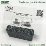 Deck Accessories Elegant Display on Desk Promotional Gifts - Stone Business Card Holder thumbnail-1