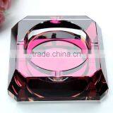 Grey Color Square Crystal Ashtray thumbnail-2