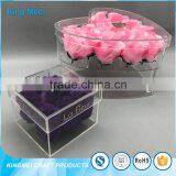 Father's Day Gift Acrylic Flower Packaging Box for Flowers thumbnail-3