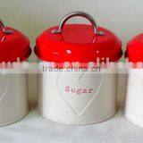 Sugar Canister Coffee Canister Tea Canister Kitchen Tea Coffee Sugar Canisters thumbnail-1