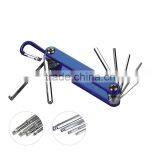 8pcs Hex Key Wrench Set(17036 Folding Wrench Set, Wrench, Multifunction)