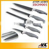 Good Quality 5 Pcs Non-Stick Chef Knife Set thumbnail-1