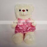 Plush Toy Teddy Bear for Girls China Factory thumbnail-1