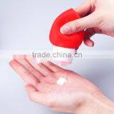 2017 Hot Sale Heart Shape Colorful Silicone Travel Package Bottles Set thumbnail-5