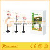 Hot Sale Adjustable Kid Plastic Basketball Set for Sale Kids Basketball Stand thumbnail-1
