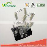 WCCP001 PVC Knife Holder Cutting Head Fashion Design Blade Holder Modern Design Clear Acrylic Knife Holder thumbnail-2