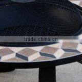 30 Inch Square Slatetable Fire Pit thumbnail-3