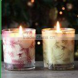 Apple Aroma Beautiful Wedding Decorative Candles Scented in Glass Jar thumbnail-2