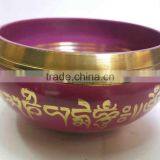 Best Selling Symbolic Colored Tibetan Healing Meditation Singing Bowl thumbnail-3