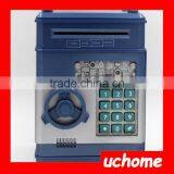 UCHOME New Automatic Saving Money Password Safe Box ATM Piggy Bank Mini Safe Box thumbnail-3