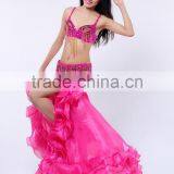 Women Sexy Belly Dance Fuchsia Belly Dance Wear AS6053-AQ6053 thumbnail-1