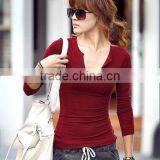 Fashion Close-fitting Tshirt Long Sleeve thumbnail-1
