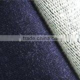 Hot Sales Fabric Back Side Looks French Terry 10oz 95/5 Cotton Spandex Cross Hatch Knitted Denim thumbnail-1