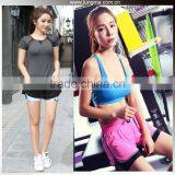 Custom Blank Slim Fiting Fitness Running Push Up Women Girls Sports Bra thumbnail-1