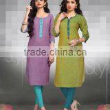 Indian Bollywood Kurta Kurti Designer Women Ethnic Dress Top Tunic Pakistani thumbnail-1