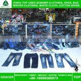 Second Hand High Quality Ladies Jeans Pants Used Clothing Singapore Style thumbnail-1