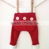 High Quality Pure Cotton Printed Heart At Front Of Top Kids Pajamas Sleepwear thumbnail-3