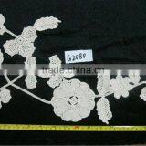 Machine Made Cotton Flower Patches for Clothes