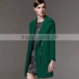 2014 Top Quality 100% cotton women thick winter wool coat