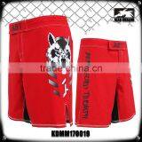 Mens Sportswear Fashion Design Animal Print Custom Mma Shorts thumbnail-1