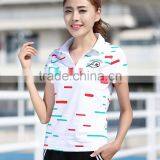 2017 Top Professional Jiangxi China Factory Best Quality With Good Price Cotton Jersey Woman Polo Shirt Custom Cheap thumbnail-3