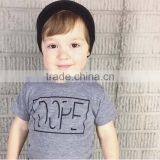 S17514A Toddler T Shirt Cotton Short Sleeve Tees Letter T Shirt thumbnail-1