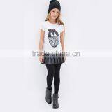 Sparkly Tee Skirt With Leggings thumbnail-1
