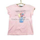 Girl Summer Short Sleeve Pink T-shirt thumbnail-2