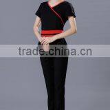 Custom Juqian Brand Chantilly Cotton and Polyester Mix Beauty SPA Uniform Suit thumbnail-6
